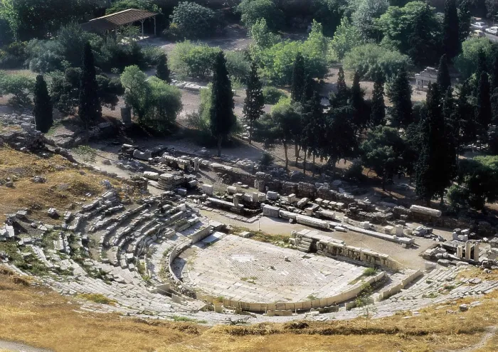 Framed Print : GREECE. ATTICA. Athens. Acropolis. Theatre of Dionysus (6th-5th c. BC). Greek art. AISA / Everett Collection**US SALES ONLY** Framed Print : GREECE. ATTICA. Athens. Acropolis. Theatre of Dionysus (6th-5th c. BC). Greek art. AISA / Everett Collection**US SALES ONLY**