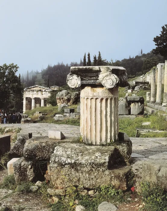 Framed Print : GREECE. CENTRAL GREECE. PHOCIS. Delphi. Sacred Way. Greek art. Architecture. AISA / Everett Collection**US SALES ONLY** Framed Print : GREECE. CENTRAL GREECE. PHOCIS. Delphi. Sacred Way. Greek art. Architecture. AISA / Everett Collection**US SALES ONLY**