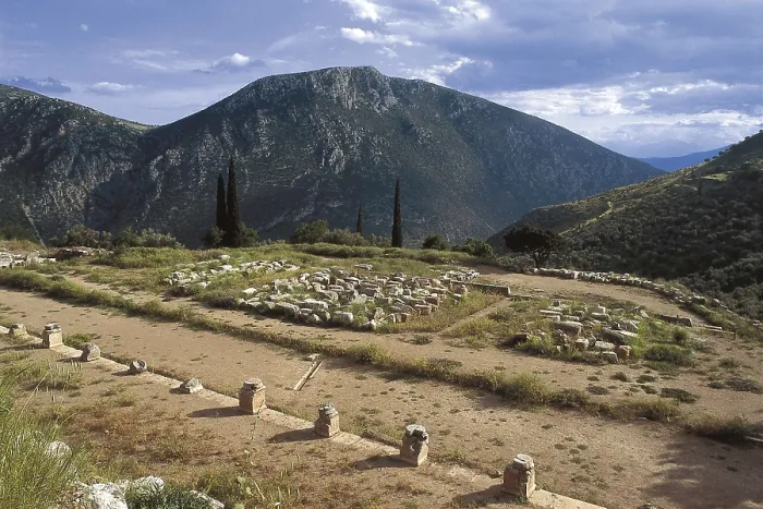 Framed Print : GREECE. CENTRAL GREECE. PHOCIS. Delphi. Gymnasium. AISA / Everett Collection**US SALES ONLY** Framed Print : GREECE. CENTRAL GREECE. PHOCIS. Delphi. Gymnasium. AISA / Everett Collection**US SALES ONLY**