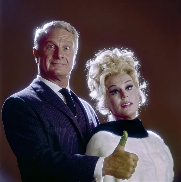 Framed Print : GREEN ACRES, Eddie Albert, Eva Gabor, 1965-1971