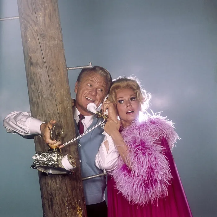 Framed Print : GREEN ACRES, Eddie Albert, Eva Gabor, 1965-1971