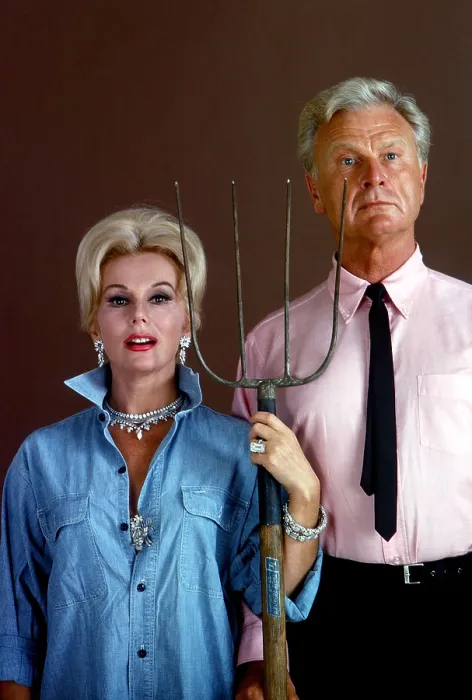 Framed Print : GREEN ACRES, Eddie Albert, Eva Gabor, (1965) 1965-1971 Framed Print : GREEN ACRES, Eddie Albert, Eva Gabor, (1965) 1965-1971