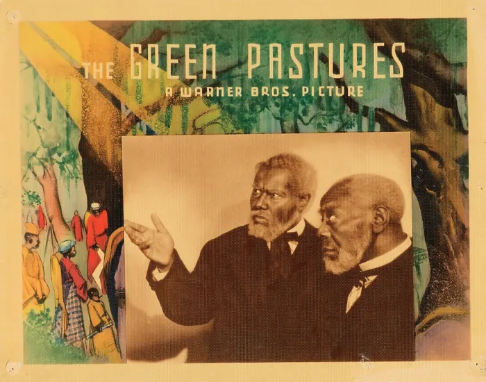 Framed Print : THE GREEN PASTURES, lobbycard, Rex Ingram (hand up), 1936 Framed Print : THE GREEN PASTURES, lobbycard, Rex Ingram (hand up), 1936