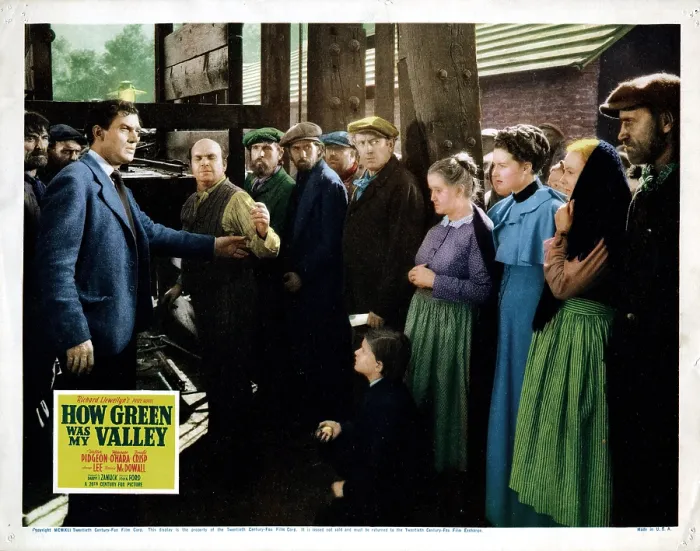 Framed Print : HOW GREEN WAS MY VALLEY, from left, Walter Pidgeon, Sara Allgood, Maureen O'Hara, Donald Crisp, 1941, TM and Copyright 20th Century Fox Film Corp Framed Print : HOW GREEN WAS MY VALLEY, from left, Walter Pidgeon, Sara Allgood, Maureen O'Hara, Donald Crisp, 1941, TM and Copyright 20th Century Fox Film Corp