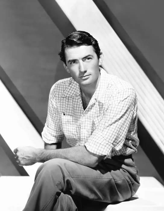 Framed Print : Gregory Peck, 1947