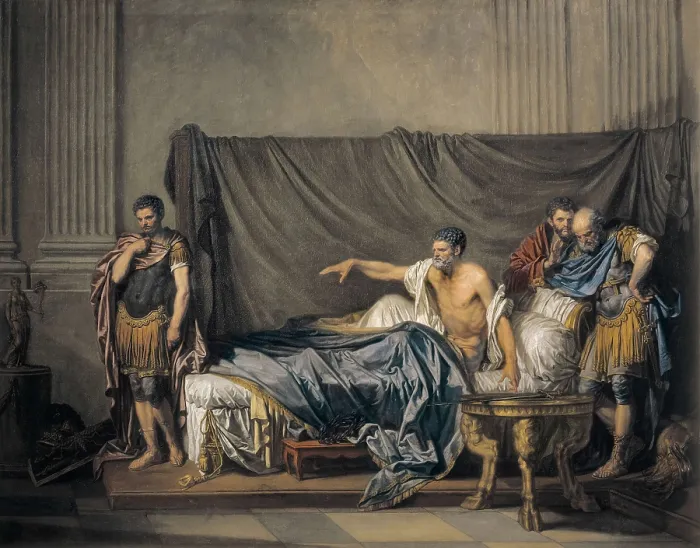 Framed Print : GREUZE, Jean Baptiste (1725-1805). Septimius Severus and Caracalla. 1769. Septimius Severus reproaching his son Caracalla for trying to kill him. Rococo art. Oil on canvas Framed Print : GREUZE, Jean Baptiste (1725-1805). Septimius Severus and Caracalla. 1769. Septimius Severus reproaching his son Caracalla for trying to kill him. Rococo art. Oil on canvas