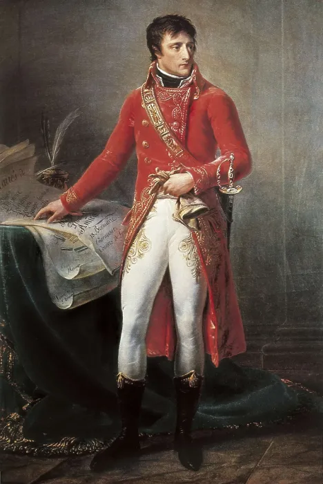 Framed Print : GROS, Antoine Jean, Baron (1771-1835). Bonaparte, First Consul. 1802. Oil on canvas. AISA / Everett Collection**US SALES ONLY**