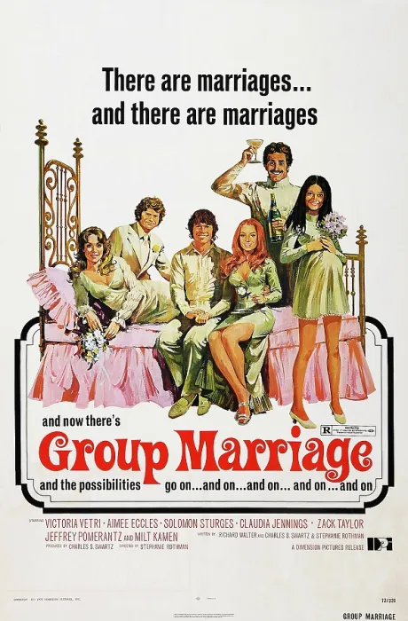 Framed Print : GROUP MARRIAGE, US poster art, 1973