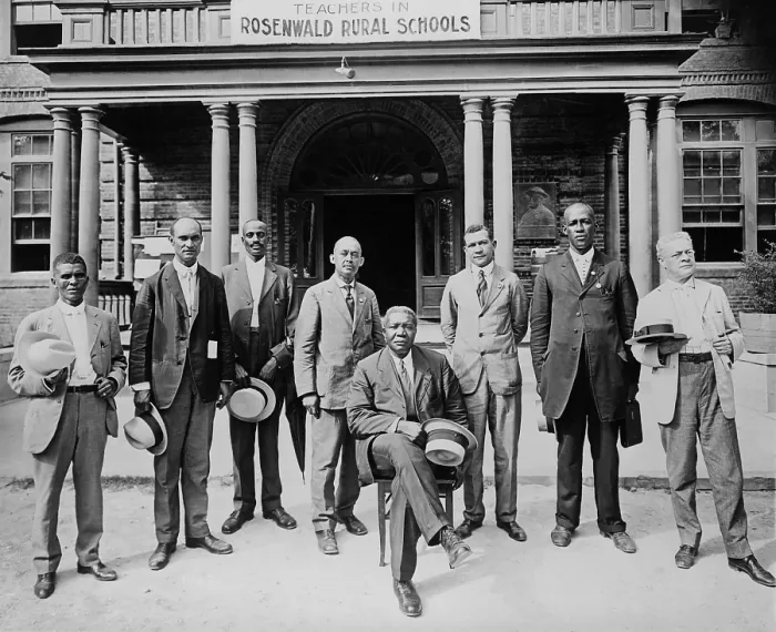Framed Print : Group portrait teachers of the Rosenwald Rural Schools Framed Print : Group portrait teachers of the Rosenwald Rural Schools