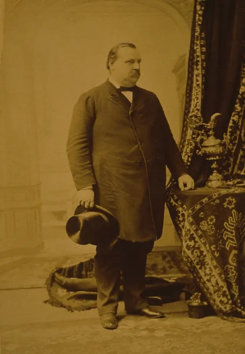 Framed Print : Grover Cleveland (1837-1908), was the only Democrat elected to the Presidency in the era of Republican political domination that lasted from 1860 to 1912. 1889 portrait Framed Print : Grover Cleveland (1837-1908), was the only Democrat elected to the Presidency in the era of Republican political domination that lasted from 1860 to 1912. 1889 portrait