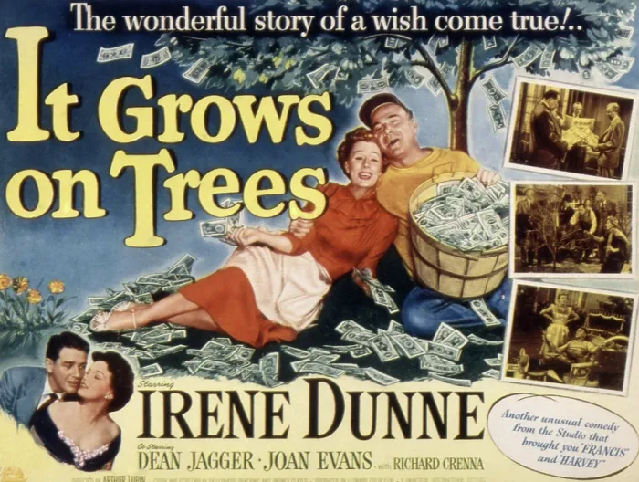 Framed Print : IT GROWS ON TREES, Irene Dunne, Dean Jagger, 1952