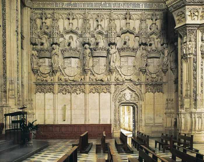 Framed Print : GUAS, Juan (1430-1496). Church of Saint John of the Kings. ca. 1477-1494. SPAIN. CASTILE-LA MANCHA. TOLEDO. Toledo