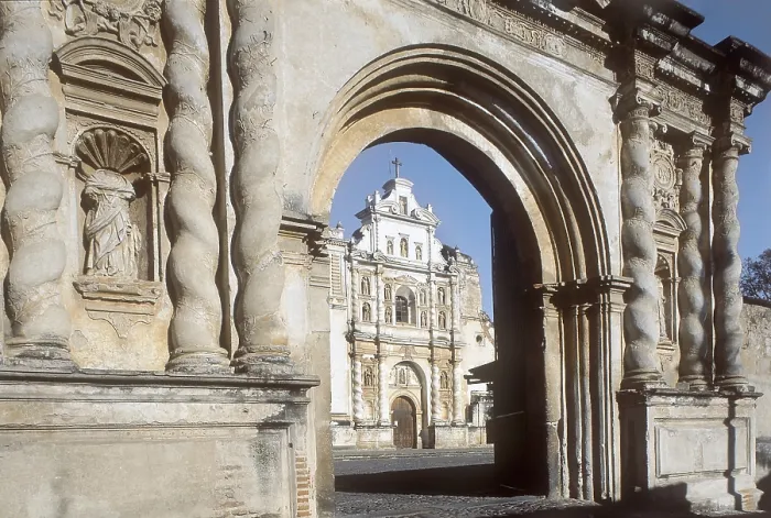 Framed Print : GUATEMALA. SACATEQUEPEZ. Antigua Guatemala. Church and Monastery of San Francisco (16th c.). Faade in Italian neoclassical style. AISA / Everett Collection**US SALES ONLY** Framed Print : GUATEMALA. SACATEQUEPEZ. Antigua Guatemala. Church and Monastery of San Francisco (16th c.). Faade in Italian neoclassical style. AISA / Everett Collection**US SALES ONLY**