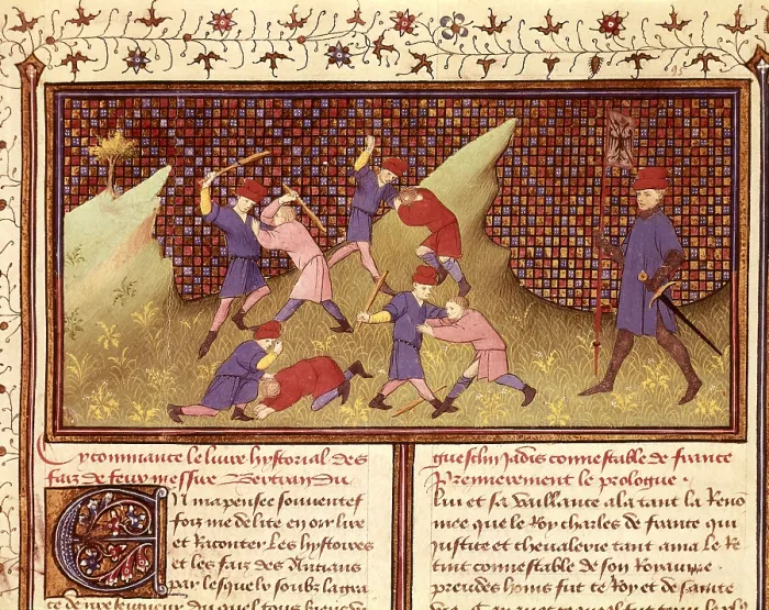 Framed Print : GUESCLIN, Bertrand du (1315-1380). French militar and constable supporting Charles V of France