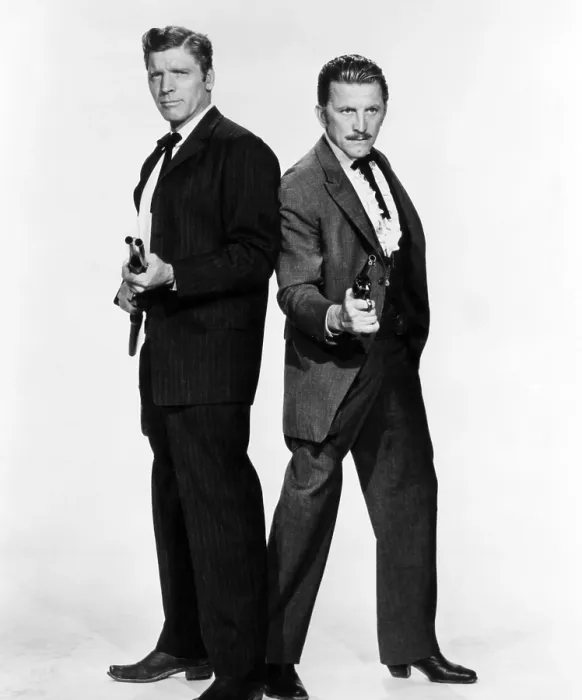 Framed Print : GUNFIGHT AT THE O.K. CORRAL, Burt Lancaster, Kirk Douglas, 1957 Framed Print : GUNFIGHT AT THE O.K. CORRAL, Burt Lancaster, Kirk Douglas, 1957