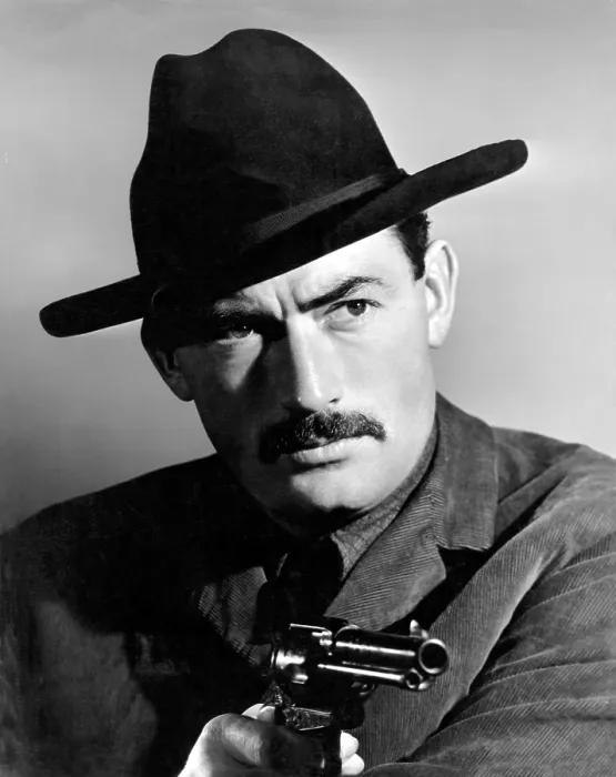 Framed Print : THE GUNFIGHTER, Gregory Peck, 1950. 20th Century-Fox, TM & Copyright, courtesy Everett Collection