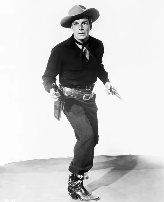 Framed Print : GUNFIGHTERS OF ABILENE, Buster Crabbe, 1960