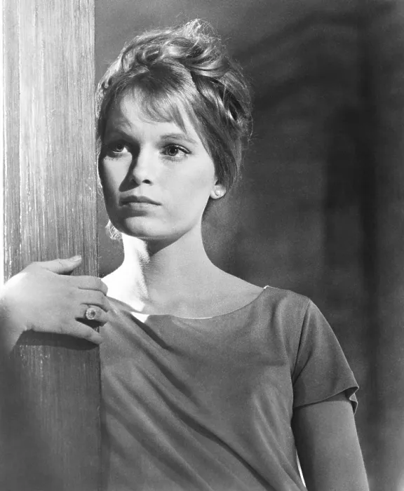 Framed Print : GUNS AT BATASI, Mia Farrow, 1964, TM & Copyright 20th Century Fox Film Corp. / courtesy Everett Collection Framed Print : GUNS AT BATASI, Mia Farrow, 1964, TM & Copyright 20th Century Fox Film Corp. / courtesy Everett Collection