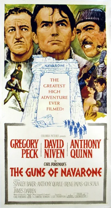 Framed Print : THE GUNS OF NAVARONE, David Niven, Anthony Quinn, Gregory Peck, 1961 Framed Print : THE GUNS OF NAVARONE, David Niven, Anthony Quinn, Gregory Peck, 1961