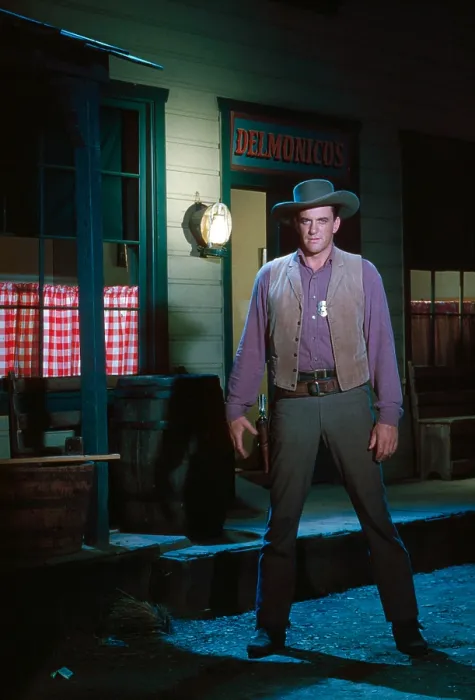 Framed Print : GUNSMOKE, James Arness, (Season 3, 1958), 1955-1975