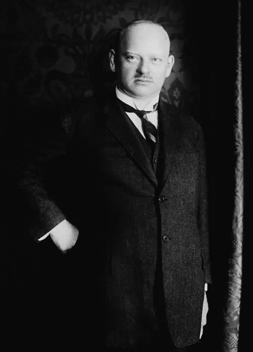 Framed Print : Gustav Stresemann, German liberal politician and statesman, served as Foreign Minister from 1923-29