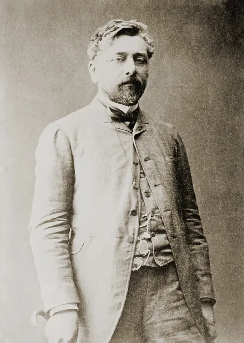Framed Print : Gustave Eiffel (1832-1923), French civil engineer and architect of the Eiffel Tower