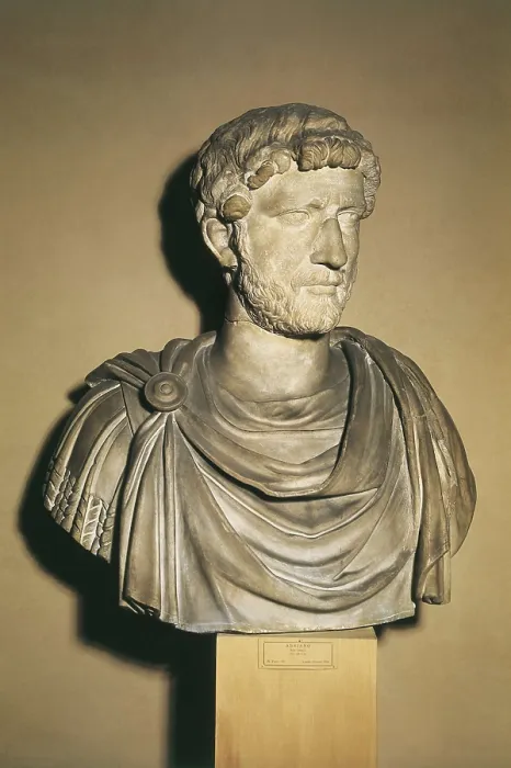 Framed Print : HADRIAN (76-138). Roman art. Early Empire. Sculpture on marble. ITALY. Venice. Archaeological Museum. AISA / Everett Collection**US SALES ONLY**