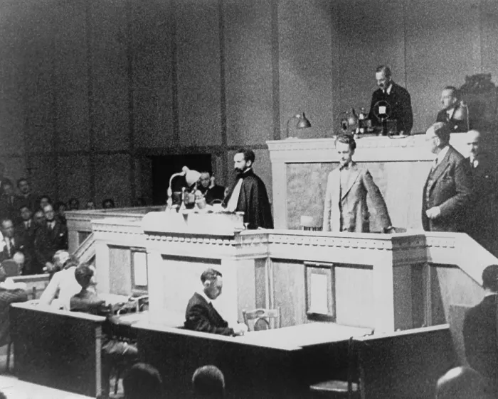 Framed Print : Haile Selassie appealed to the League of Nations for help against Italian aggression Framed Print : Haile Selassie appealed to the League of Nations for help against Italian aggression