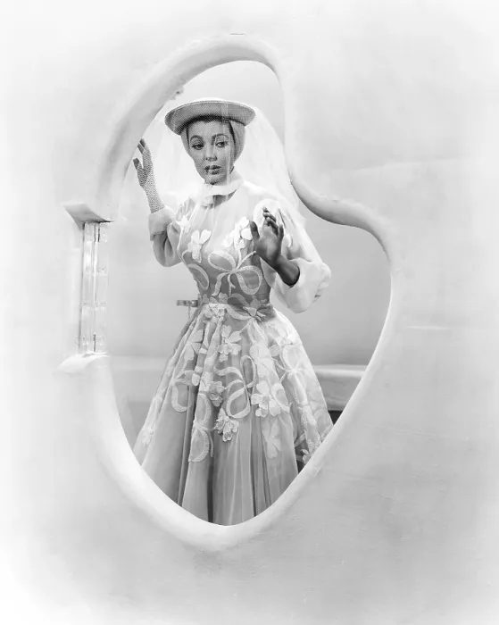 Framed Print : HALF ANGEL, Loretta Young, 1951, TM & Copyright 20th Century Fox Film Corp. / courtesy Everett Collection Framed Print : HALF ANGEL, Loretta Young, 1951, TM & Copyright 20th Century Fox Film Corp. / courtesy Everett Collection