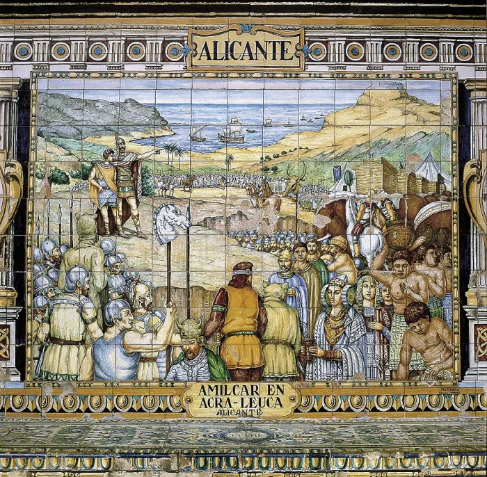 Framed Print : HAMILCAR BARCA (290-229 BC). Ceramics. SPAIN. ANDALUSIA. Sevilla. Spain Square. AISA / Everett Collection**US SALES ONLY**