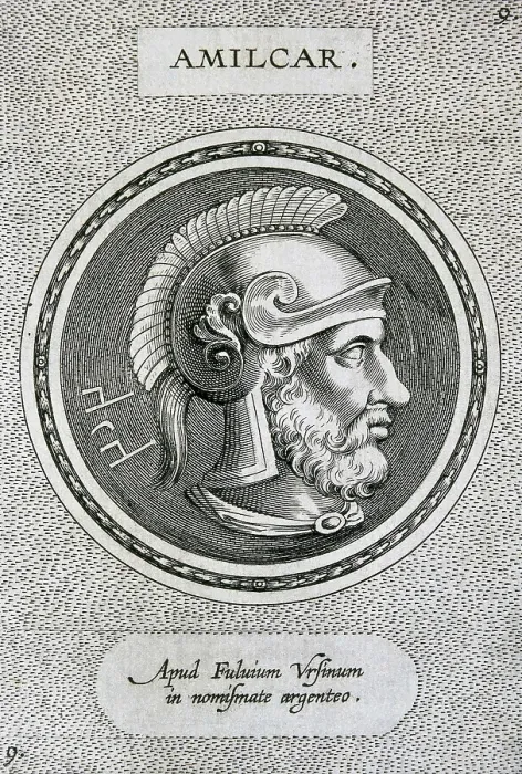 Framed Print : HAMILCAR BARCA (290-229 BC). Etching. SPAIN. Madrid. National Library. AISA / Everett Collection**US SALES ONLY** Framed Print : HAMILCAR BARCA (290-229 BC). Etching. SPAIN. Madrid. National Library. AISA / Everett Collection**US SALES ONLY**