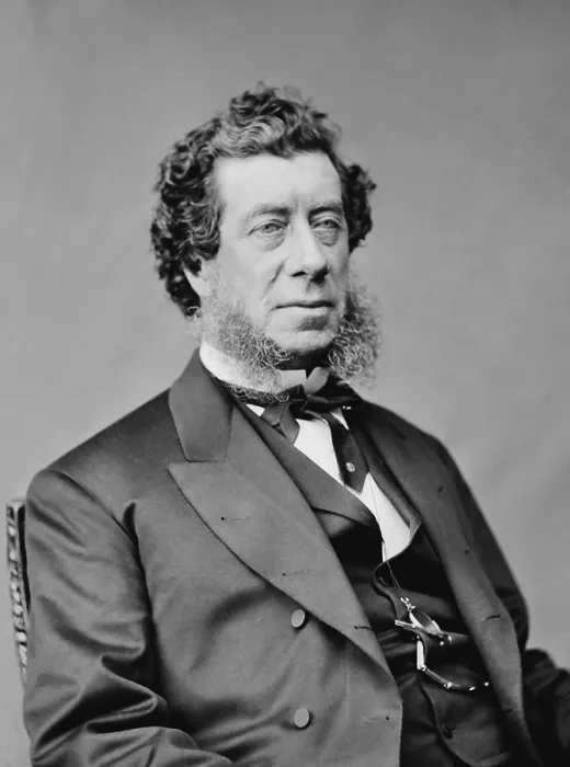 Framed Print : Hamilton Fish served as Secretary of State for the entire eight years of the Ulysses Grant presidency
