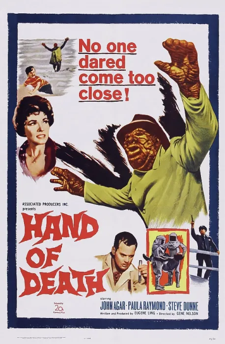 Framed Print : HAND OF DEATH, US poster art, Paula Raymond, John Agar, 1962. TM & Copyright 20th Century-Fox Film Corp. All rights reserved / courtesy Everett Collection