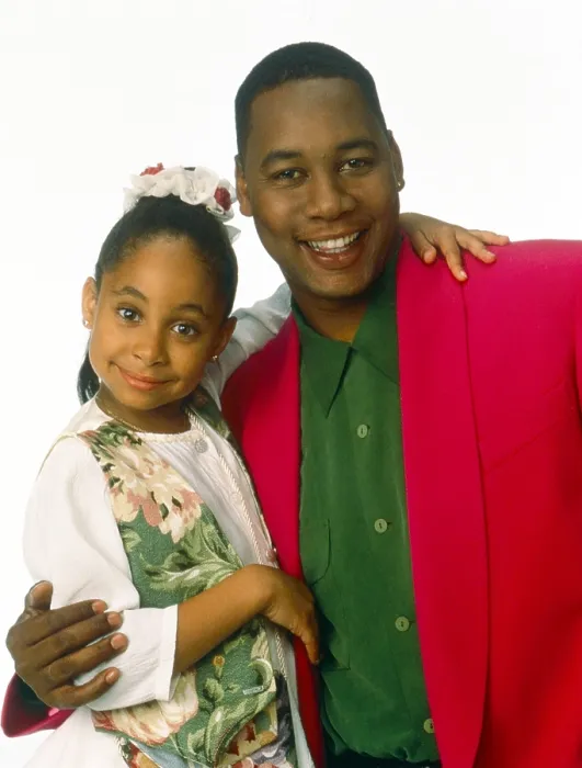 Framed Print : HANGIN WITH MR. COOPER, from left: Raven-Symone, Mark Curry, 1992-1997 Framed Print : HANGIN WITH MR. COOPER, from left: Raven-Symone, Mark Curry, 1992-1997