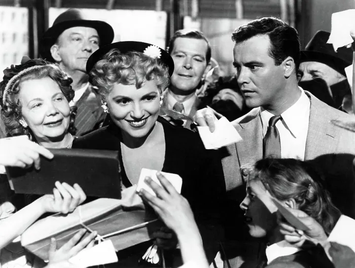 Framed Print : IT SHOULD HAPPEN TO YOU, Judy Holliday, Jack Lemmon, 1954