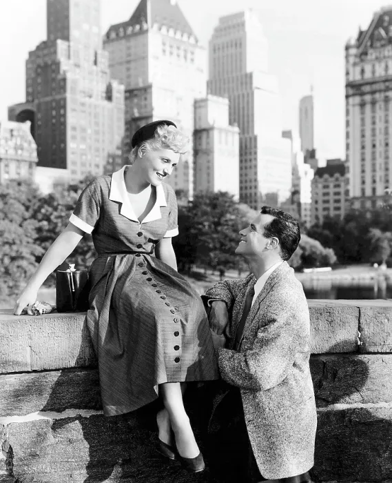 Framed Print : IT SHOULD HAPPEN TO YOU, Judy Holliday, Jack Lemmon, 1954 Framed Print : IT SHOULD HAPPEN TO YOU, Judy Holliday, Jack Lemmon, 1954