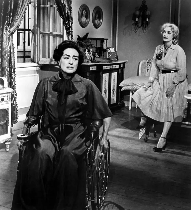 Framed Print : WHAT EVER HAPPENED TO BABY JANE?, Joan Crawford, Bette Davis, 1962