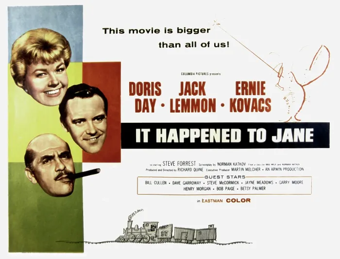 Framed Print : IT HAPPENED TO JANE, Doris Day, Jack Lemmon, Ernie Kovacs, 1959 Framed Print : IT HAPPENED TO JANE, Doris Day, Jack Lemmon, Ernie Kovacs, 1959