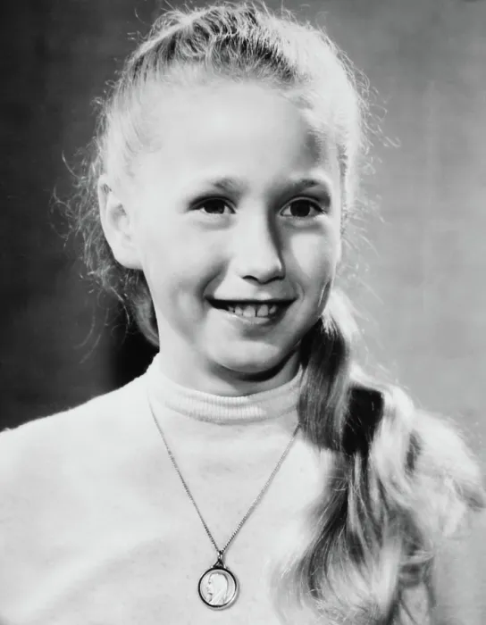 Framed Print : THE HAPPY ROAD, Brigitte Fossey, 1957