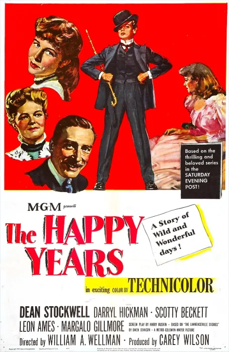 Framed Print : THE HAPPY YEARS, US poster, Dean Stockwell (hands on hips), 1950 Framed Print : THE HAPPY YEARS, US poster, Dean Stockwell (hands on hips), 1950