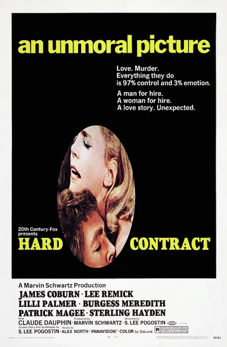 Framed Print : HARD CONTRACT, US poster art, from left: James Coburn, Lee Remick, 1969, TM & Copyright 20th Century Fox Film Corp. / courtesy Everett Collection