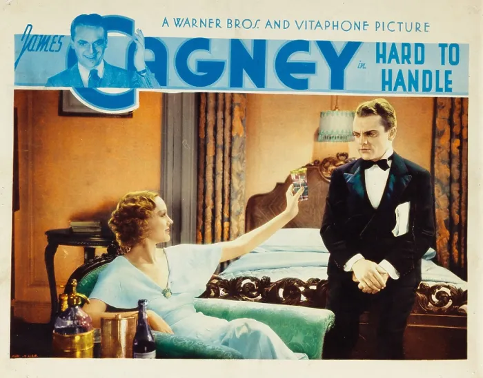 Framed Print : HARD TO HANDLE, US lobbycard, Claire Dodd, James Cagney, 1933 Framed Print : HARD TO HANDLE, US lobbycard, Claire Dodd, James Cagney, 1933