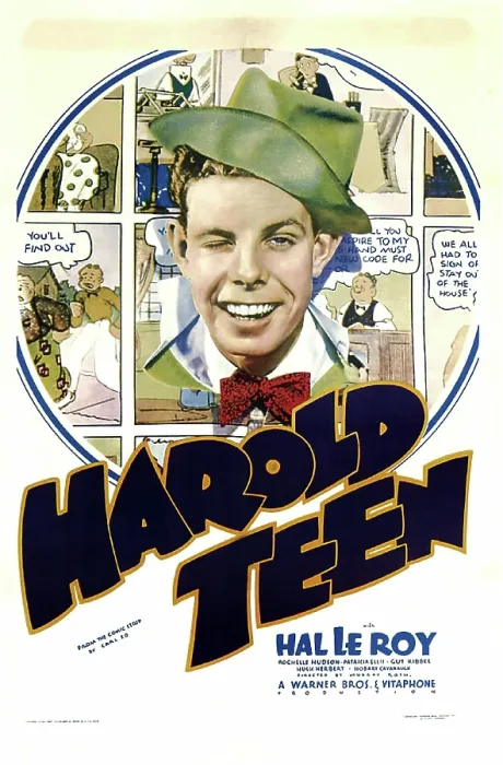 Framed Print : HAROLD TEEN, US poster art, Hal LeRoy, 1934