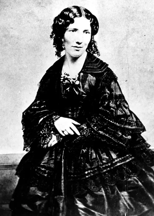 Framed Print : Harriet Beecher Stowe, ca.1800's Courtesty: CSU Archives / Everett Collection
