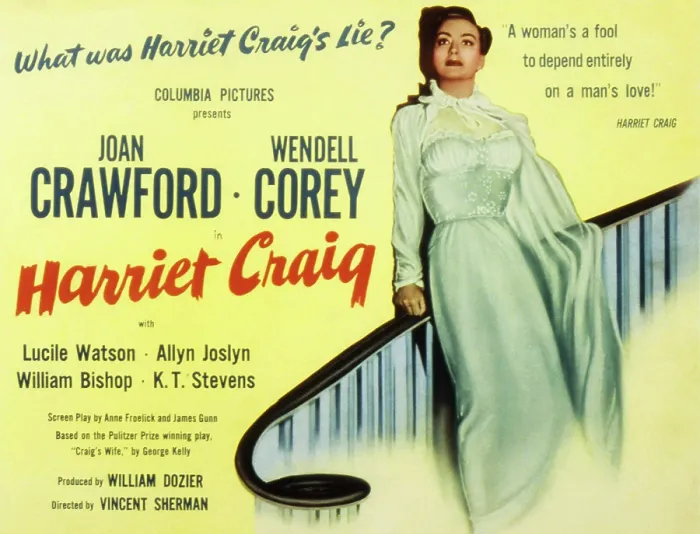 Framed Print : HARRIET CRAIG, Joan Crawford, 1950