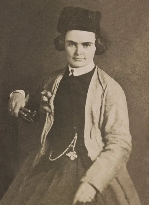 Framed Print : Harriet Goodhue Hosmer, American neoclassical sculptor, was the most accomplished American female sculptor of the 19th century and the first to make her living from her artwork