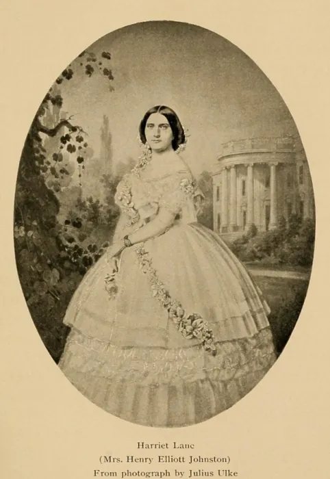 Framed Print : Harriet Lane, niece of James Buchanan, 14th President of the US. Her mother, Jane Ann Buchanan Lane, who died when Harriet was 9, was the Presidents sister Framed Print : Harriet Lane, niece of James Buchanan, 14th President of the US. Her mother, Jane Ann Buchanan Lane, who died when Harriet was 9, was the Presidents sister