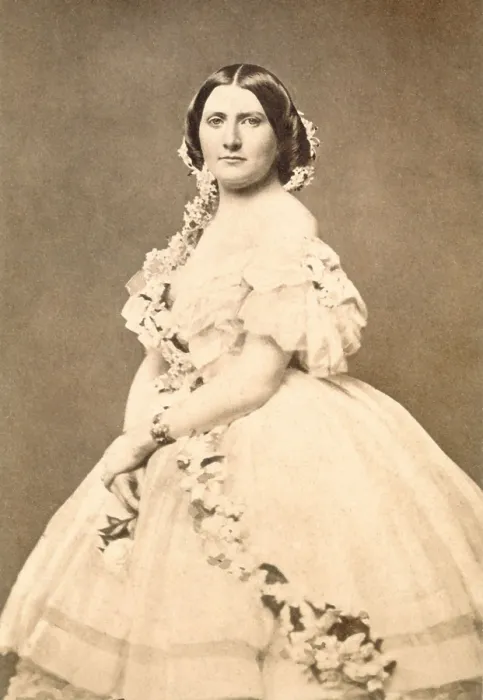 Framed Print : Harriet Lane, niece of James Buchanan, 14th President of the US. The newspapers named her Our Democratic Queen Framed Print : Harriet Lane, niece of James Buchanan, 14th President of the US. The newspapers named her Our Democratic Queen
