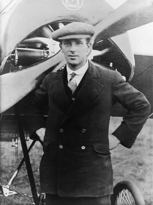 Framed Print : Harry Hawker 1889-1921 Australian aviator and co-founder of Hawker Aircraft. May 1919. LC-USZ62-107682