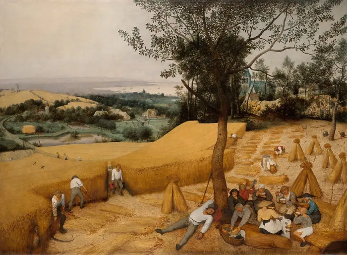 Framed Print : THE HARVESTERS, by Pieter Bruegel the Elder, 1565, Netherlandish, Northern Renaissance oil painting